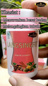 LANGSINGFIT Obat Diet Herbal Penurun Berat Badan
