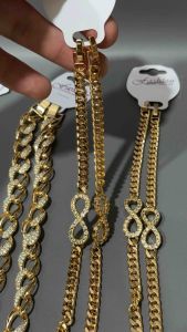 Gelang Rantai Wanita Berlapis Emas - Perhiasan Xuping Jewerly