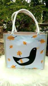 Tote Bag Sumbu Karakter Kekinian/Tote Bag Jelita/ Tote Bag wanita