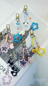 KEYCHAIN CUSTOM NAMA / GANTUNGAN KUNCI TAS KARAKTER SANRIO / BAGCHARM