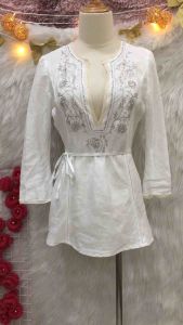 (#A169)Áo Phom Dài Đính Hạt 2 hand - - Size S🌹(#A169)