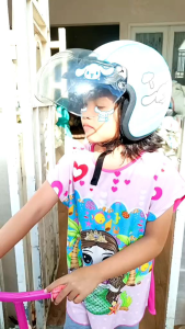 Helm Bogo Anak Retro Classic Junior SNI Aneka Macam Motif Lucu