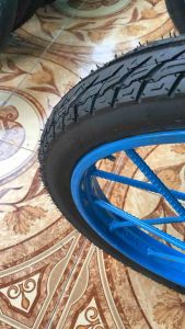 RODA GEROBAK BAN BARU RING 17 SATU PASANG DAN AS