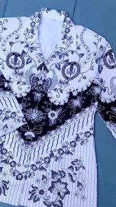 SERAGAM BATIK PGRI PRIA LAPIS FURING HALUS SERAGAM KERJA ATASAN GURU NASIONAL