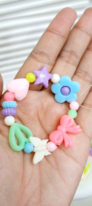 DIY Mainan Anak / Set Manik Manik meronce  / Gelang dan Kalung Manik Manik