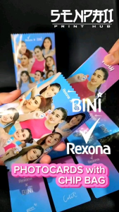 BINI X REXONA | FAN-MADE PHOTOCARDS with CHIP BAG