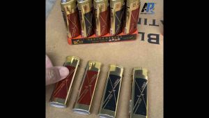 Quẹt Ga Khò Tia T4 - Vỏ Nhôm - Có Bơm Ga