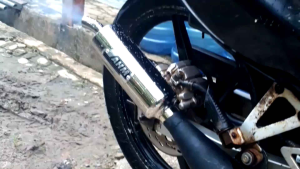 Knalpot Satria 2 Tak ABRT20 Satria R HIU LUMBA