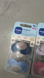 MAM TWIN PACK PACIFIERS ORIGINAL16MONTH MORID16 ASSORTED
