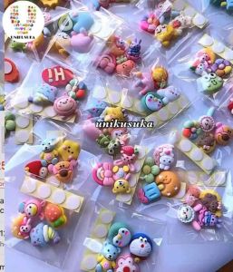 [UNIKUSUKA] Stiker Kartun Lucu timbul 3D Sticker 3D karakter Tempel Sticker Tumbler Aesthetic Aksesoris