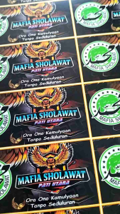Stiker Mafia Sholawat | Stiker Anti Air |Stiker Mafia Sholawat Pati Utara