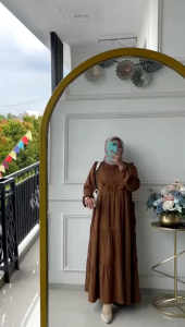 Annaya Dress Gamis: Bahan Nyaman & Desain Elegan