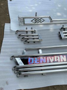 Paket bumper steinless untuk grandmax (bisa request tulisan)