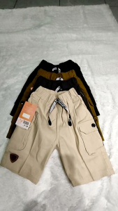 paket 3pcs celana pendek kimpol anak/celana cargo anak laki-laki 1 2 3 4 5 6 7 8 tahun