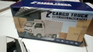 Mobil Remote Control RC Truck Box Cargo Skala 1:16