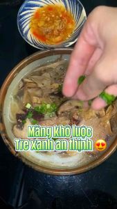 Măng Khô Luộc Măng Tre Tự Nhiên Thơm Ngon Tre Xanh An Thịnh