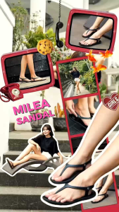 Camou Milea Sandal Tali Wanita Terbaru