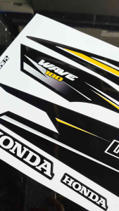 P Sticker สติ๊กเกอร์แต่งชุดสี Wave 100ubox ลาย Wave100