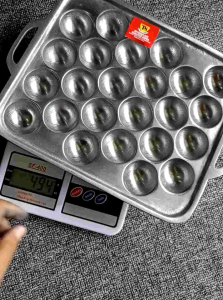 PROMO MURAH 5 IN 1 CETAKAN TEBAL LUBANG 24 / Cetakan Takoyaki / Cetakan Telur Congkel / Cetakan Bola-bola Mie / Cetakan Kue Serbaguna