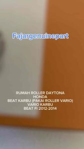 SUPERSTOCK PULLEY RUMAH ROLLER DAYTONA BEAT INJEKSI 2012-2014 VARIO KARBU BEAT KARBU (ROLLER VARIO) KODE 5394 100% ORIGINAL DAYTONA