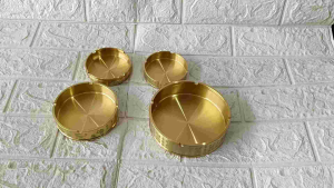 Asbak Tembaga / Asbak Bahan Kuningan / Copper Ashtray