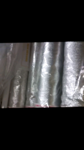 bahan kain Lame tikar hampers khusus warna silfer harga 1 meter