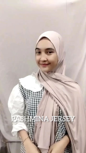 HIJAB PASMINA JERSEY SUPER PREMIUM/JILBAB PASMINA MELEYOT JERSEY SUPER