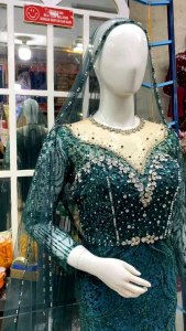 Gaun Pengantin Slim Dress Wanita: Nyaman & Elegan