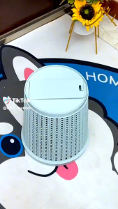 Tong tempat sampah portabel tempat kantong plastik sampah refill