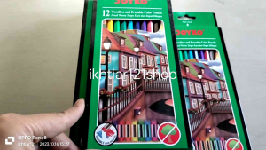 MURAH PENSIL 12 WARNA JOYKO BISA DIHAPUS