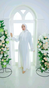 NATASYA DRESS BY ZR/ABAYA BORDIR SIMPLE