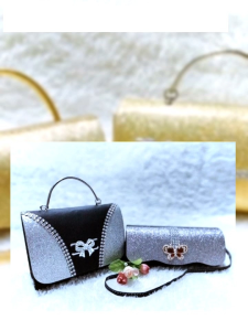 TAS PESTA COUPLE HITAM MEWAH ELEGAN