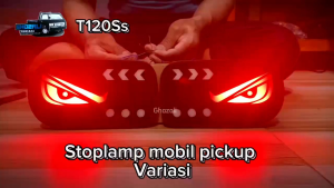 Lampu belakang lampu mobil stoplamp pickup Mitsubishi T120ss