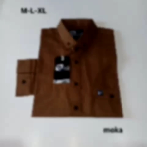 Kemeja Polos Lengan Panjang Pria~Kemeja Casual~Premium