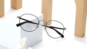 RADEYA Kacamata Anti Radiasi Wanita Pria Bentuk Oval Timeless Harga Murah Import