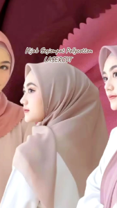 Hijab Lasercut Bella Square Segiempat Polycoton: Hijab Nyaman & Elegan