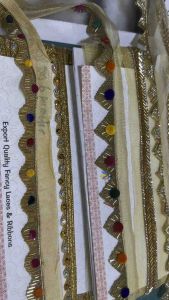 Aari embroidered lace -( B ) in meter