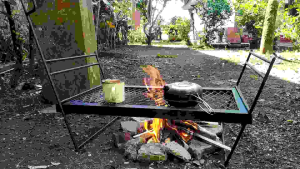 meja portable grill meja pembakaran meja kopi meja lipat