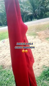 ‼️HARGA LELONG‼️DRESS LAILA SATIN MATTE FREE SIZE