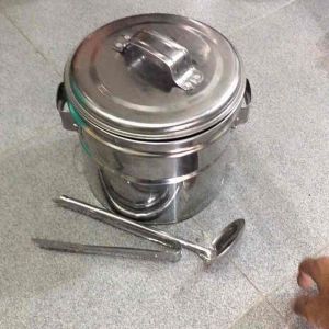 COD MURAH DANDANG BAKSO STAINLES 22cm CENTONG CAPIT