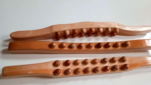 tongkat kayu gua sha/ alat pijat kayu/tongkat alat pijat punggung