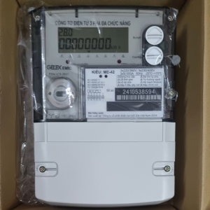 Công tơ điện tử 3 pha 3 biểu giá trực tiếp 100A điện lực Emic Me42