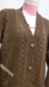 Crop Kardigan cable/kepanh