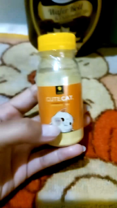 Vitamin Penggemuk dan Pelebat Bulu Kucing Obat Penumbuh Bulu CUTE CAT