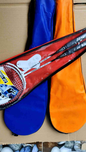 raket bulutangkis anak model sambungan T 02 raket murah isi 2 raket