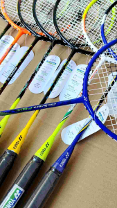 Promo Hemat Raket Bulutangkis Senyawa & Isi 2 Raket 2 Grip 1 Tas COD