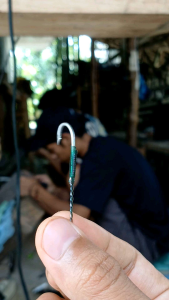 Kail urek belut baja 3 senar anti mocel siap pakai
