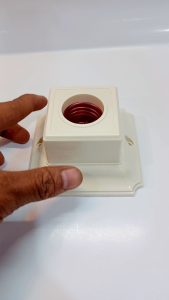 Fitting Lampu Flapon Kotak - Fitting Flapon Torch Segi Empat