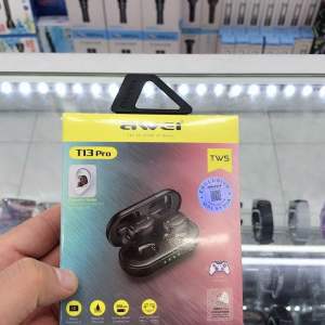 AWEI T13 Pro Stereo Wireless Earbuds BT Sports Earphones Ergonomic Design IPX6 Waterproof Touch-Control in-Ear Headphone
