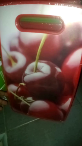 TALENAN PLASTIK MOTIF BUAH / CUTTING BOARD TEBAL MOTIF BUAH